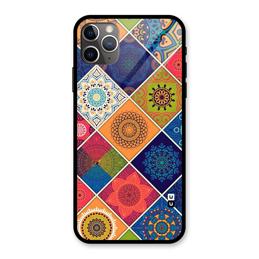 Multi Designs Glass Back Case for iPhone 11 Pro Max
