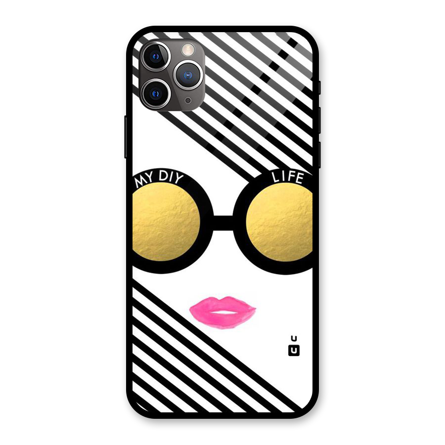 My DIY Life Glass Back Case for iPhone 11 Pro Max
