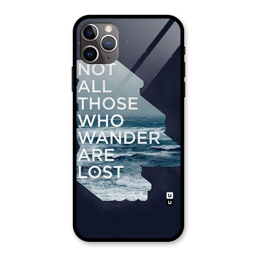 Not Lost Glass Back Case for iPhone 11 Pro Max