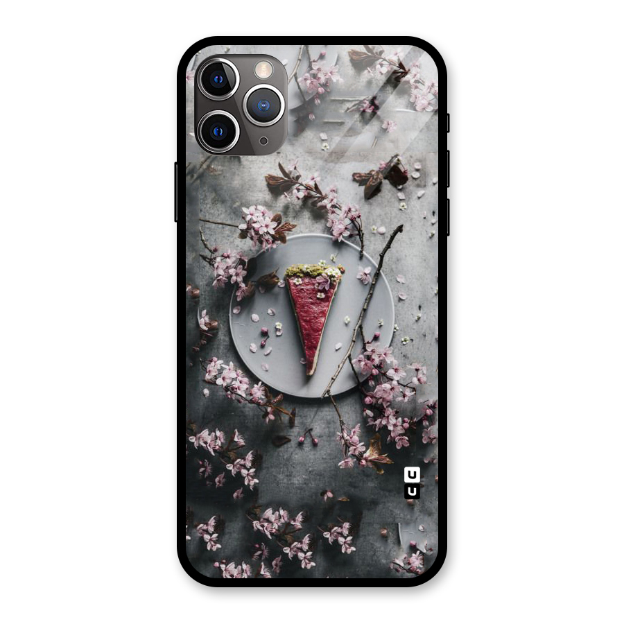Pastry Florals Glass Back Case for iPhone 11 Pro Max