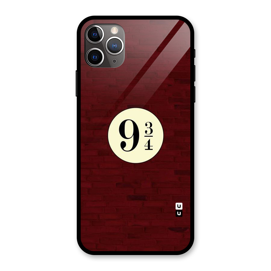 Red Wall Express Glass Back Case for iPhone 11 Pro Max