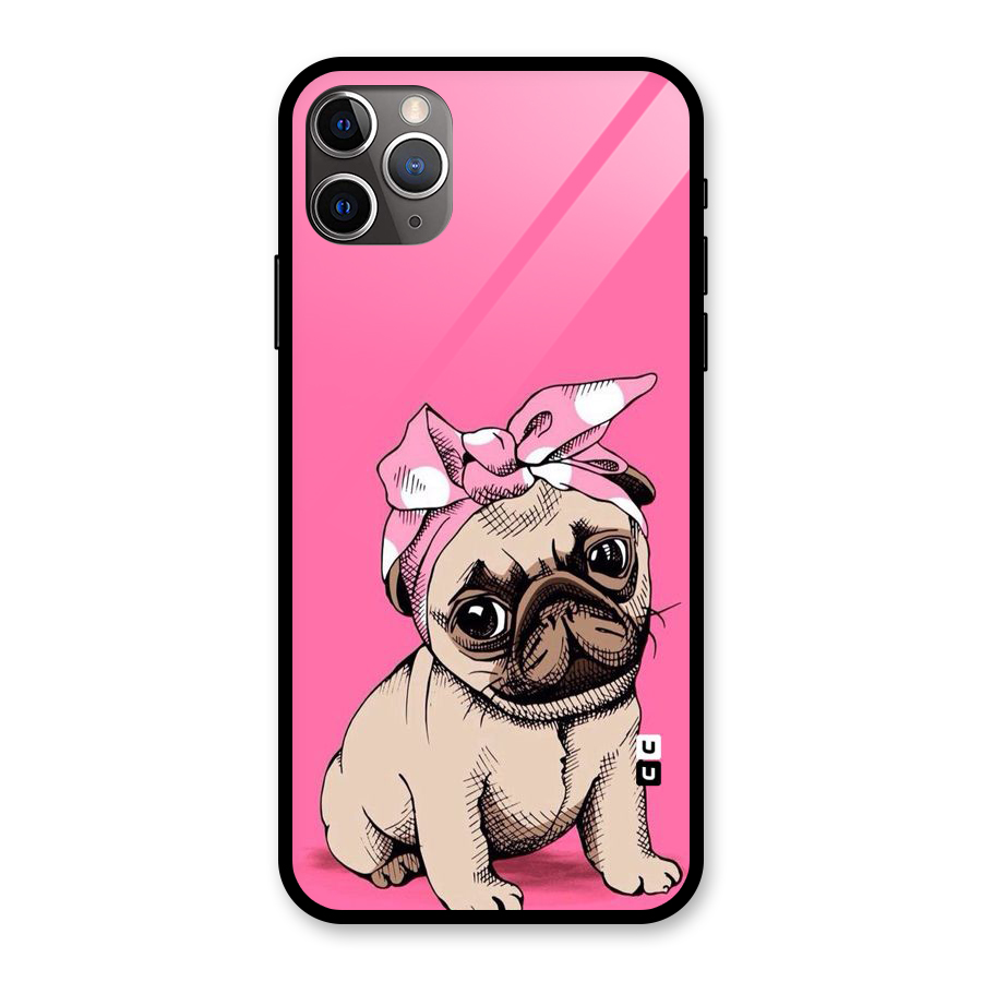 Ribbon Doggo Glass Back Case for iPhone 11 Pro Max