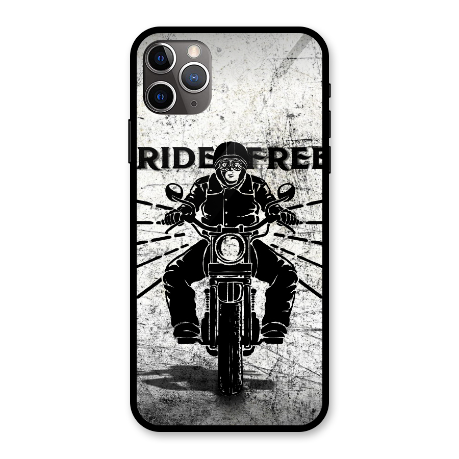 Ride Free Glass Back Case for iPhone 11 Pro Max