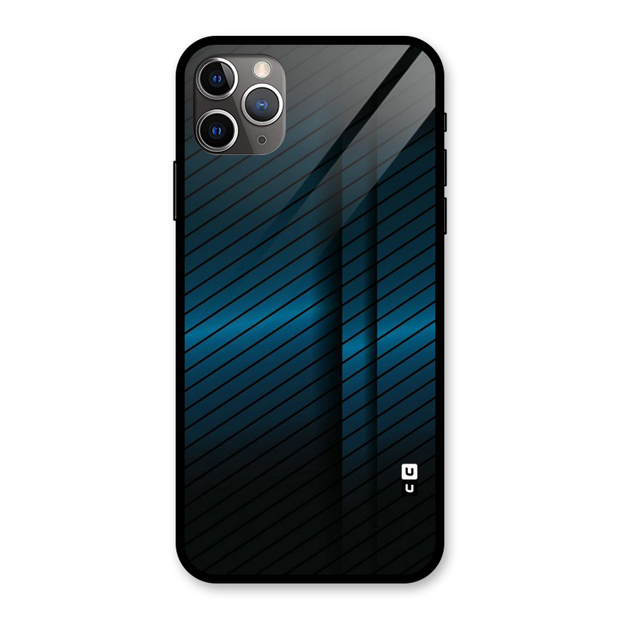 Royal Shade Blue Glass Back Case for iPhone 11 Pro Max