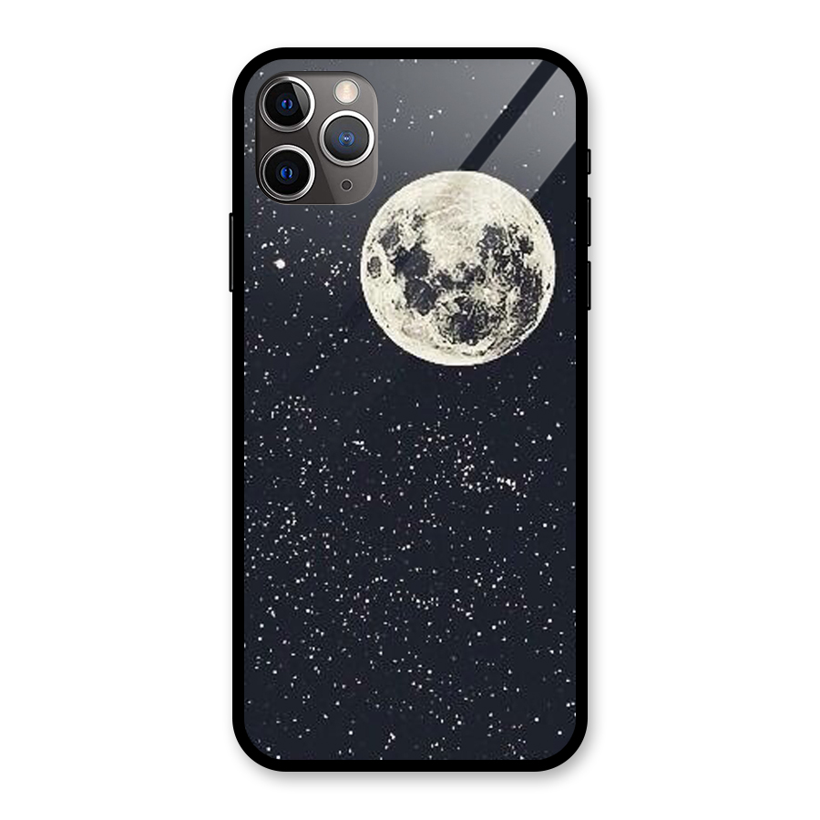 Simple Galaxy Glass Back Case for iPhone 11 Pro Max