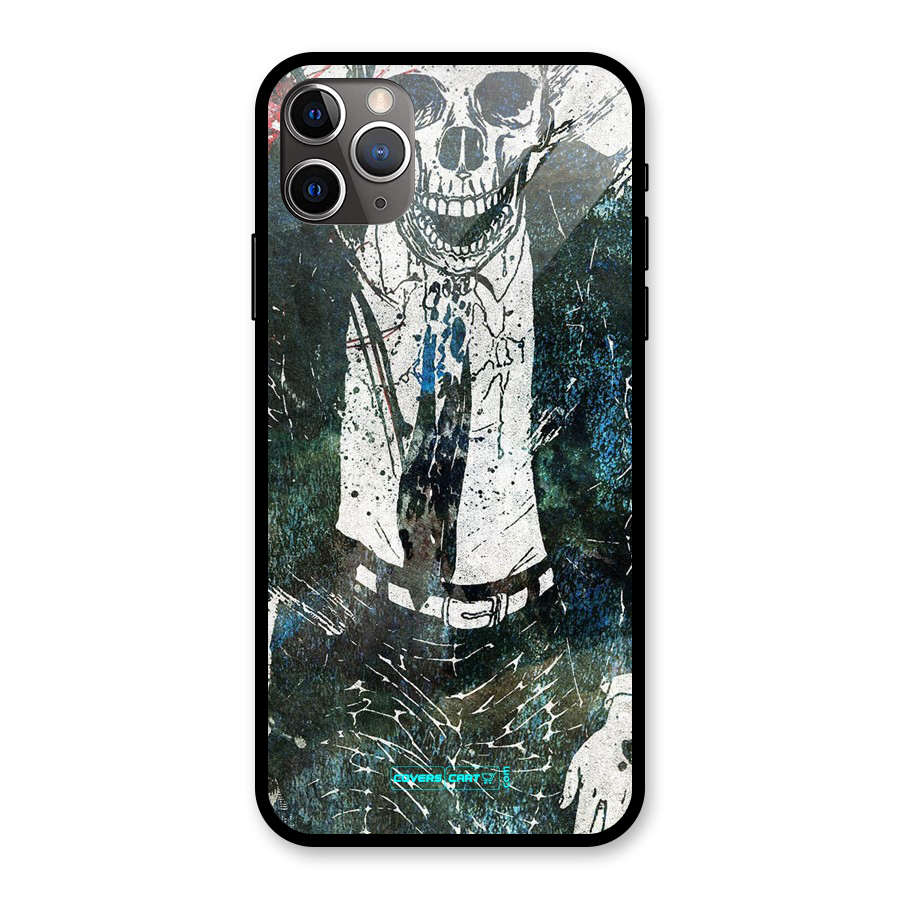 Skeleton in a Suit Glass Back Case for iPhone 11 Pro Max