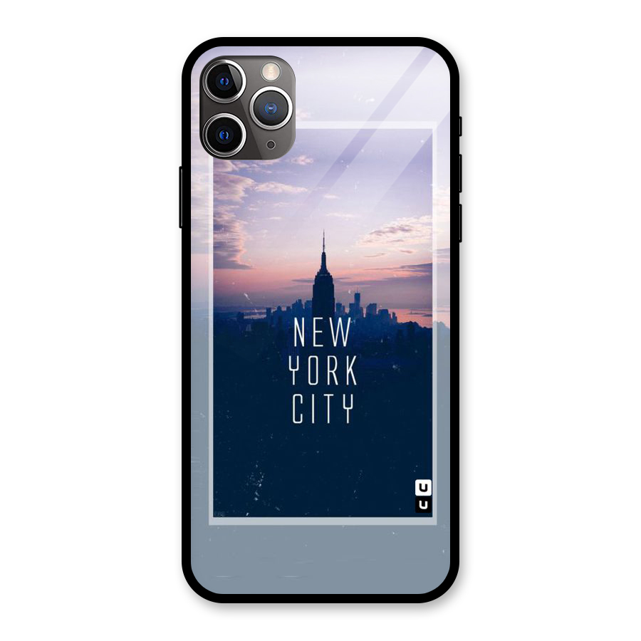 Sleepless City Glass Back Case for iPhone 11 Pro Max