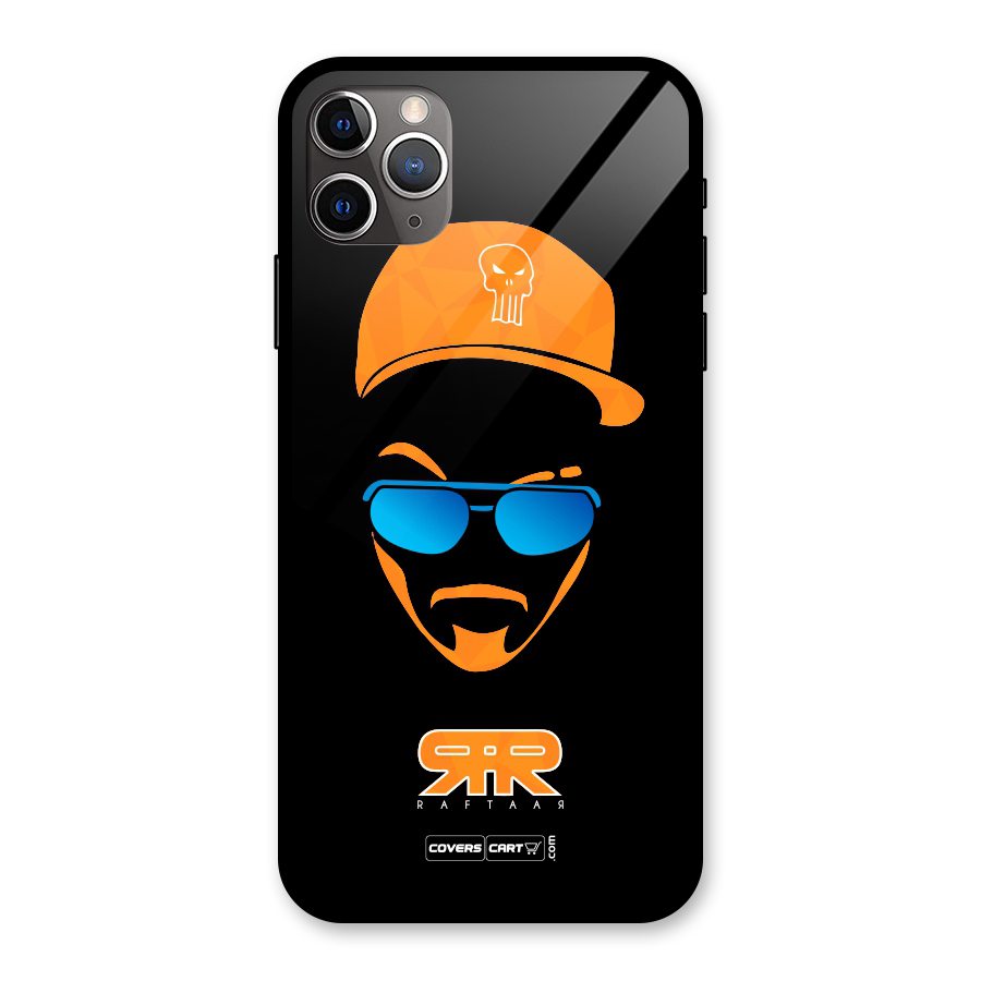 Special Raftaar Edition Orange Glass Back Case for iPhone 11 Pro Max