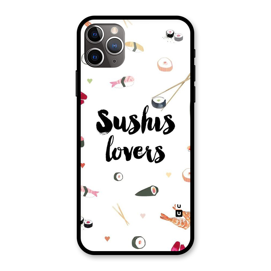 Sushi Lovers Glass Back Case for iPhone 11 Pro Max
