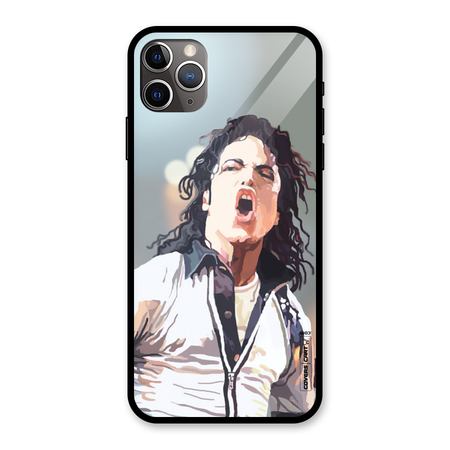 The Legend Michael Jackson Glass Back Case for iPhone 11 Pro Max