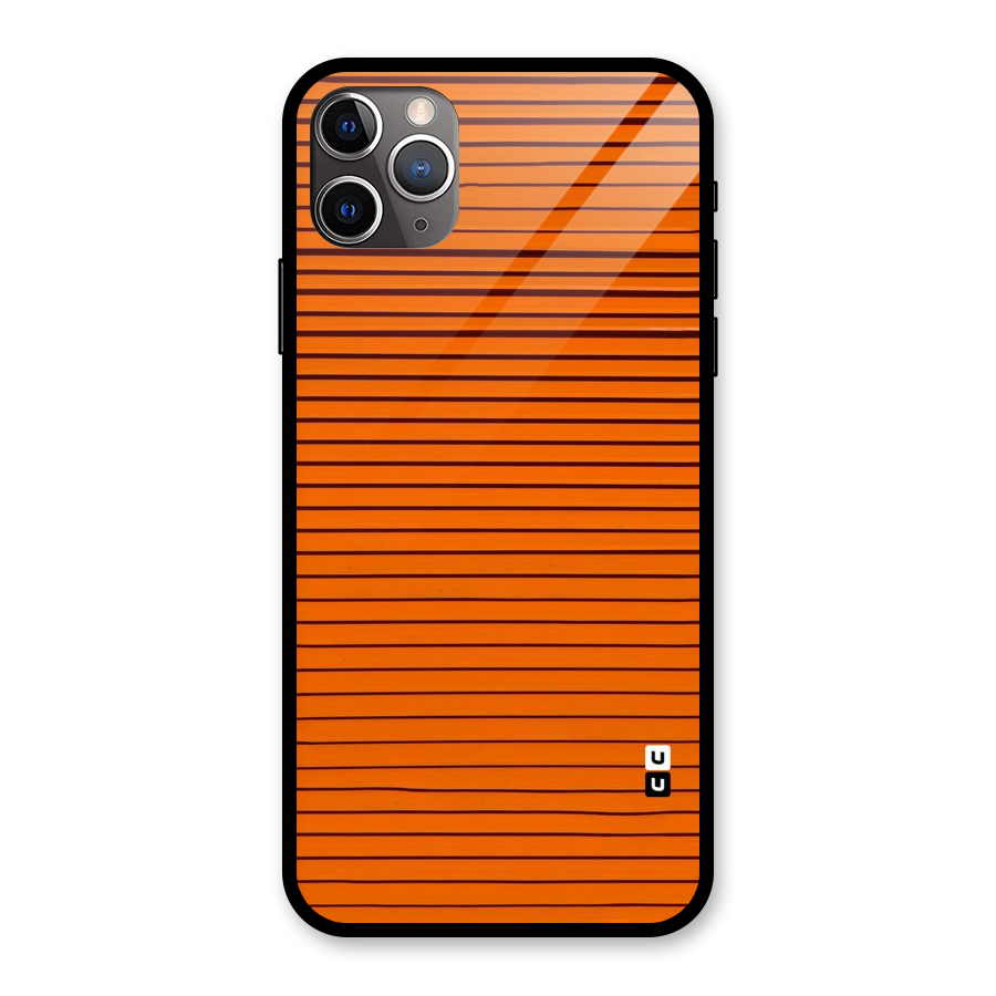 Trippy Stripes Glass Back Case for iPhone 11 Pro Max