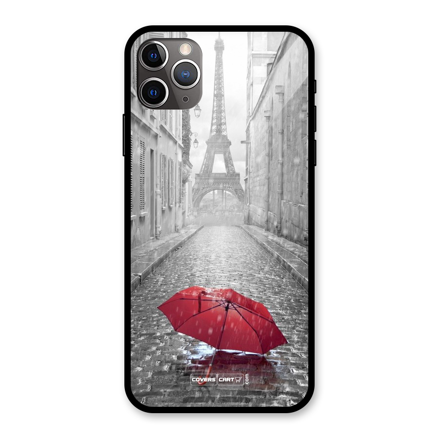 Umbrella Paris Glass Back Case for iPhone 11 Pro Max