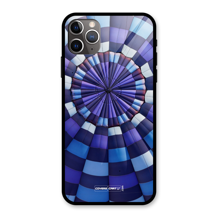 Violet Wonder Glass Back Case for iPhone 11 Pro Max