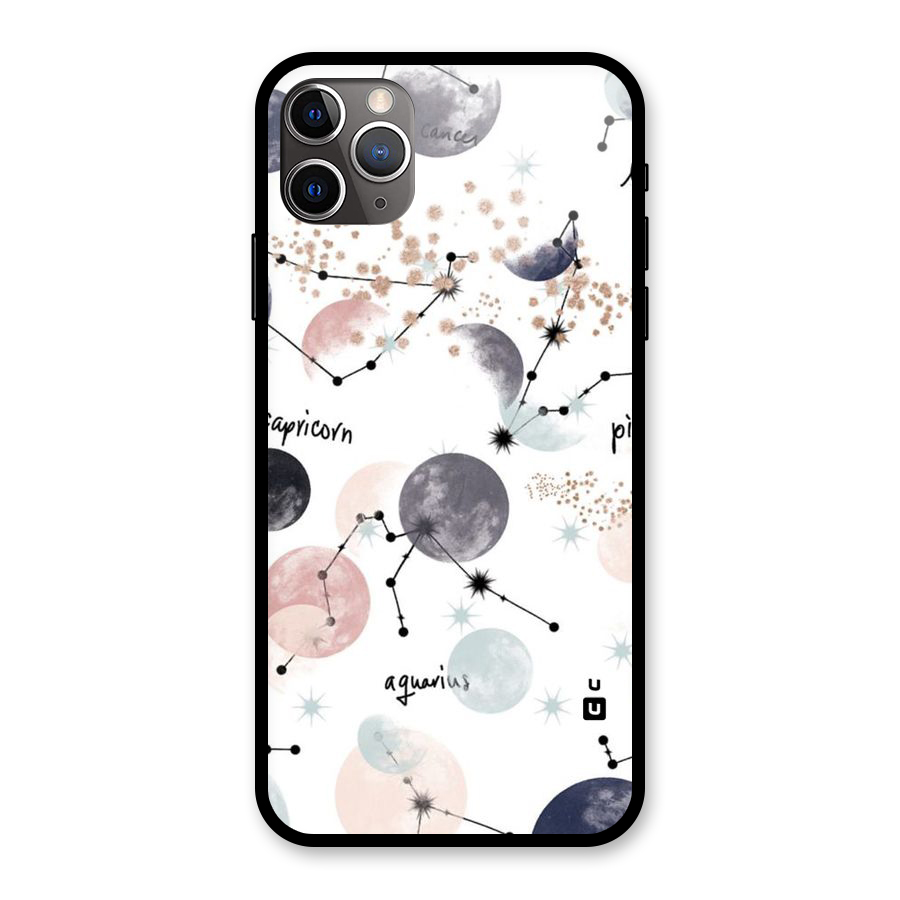 Zodiac Glass Back Case for iPhone 11 Pro Max