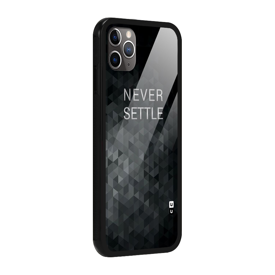 Abstract No Settle Glass Back Case for iPhone 11 Pro Max
