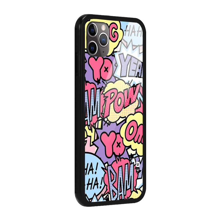 Bam Omg Glass Back Case for iPhone 11 Pro Max