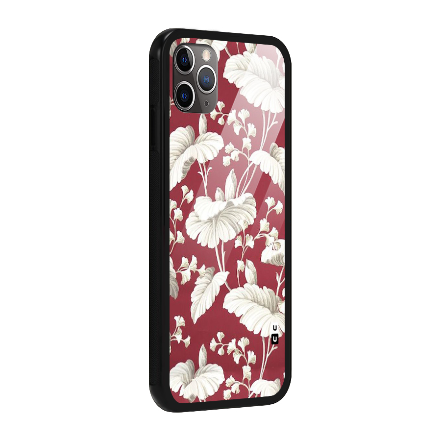 Beautiful Petals Glass Back Case for iPhone 11 Pro Max