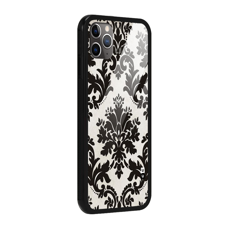 Black Beauty Glass Back Case for iPhone 11 Pro Max
