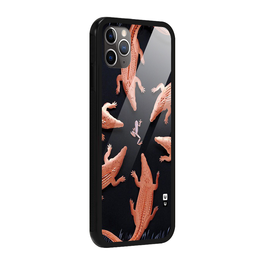 Brave Frog Glass Back Case for iPhone 11 Pro Max