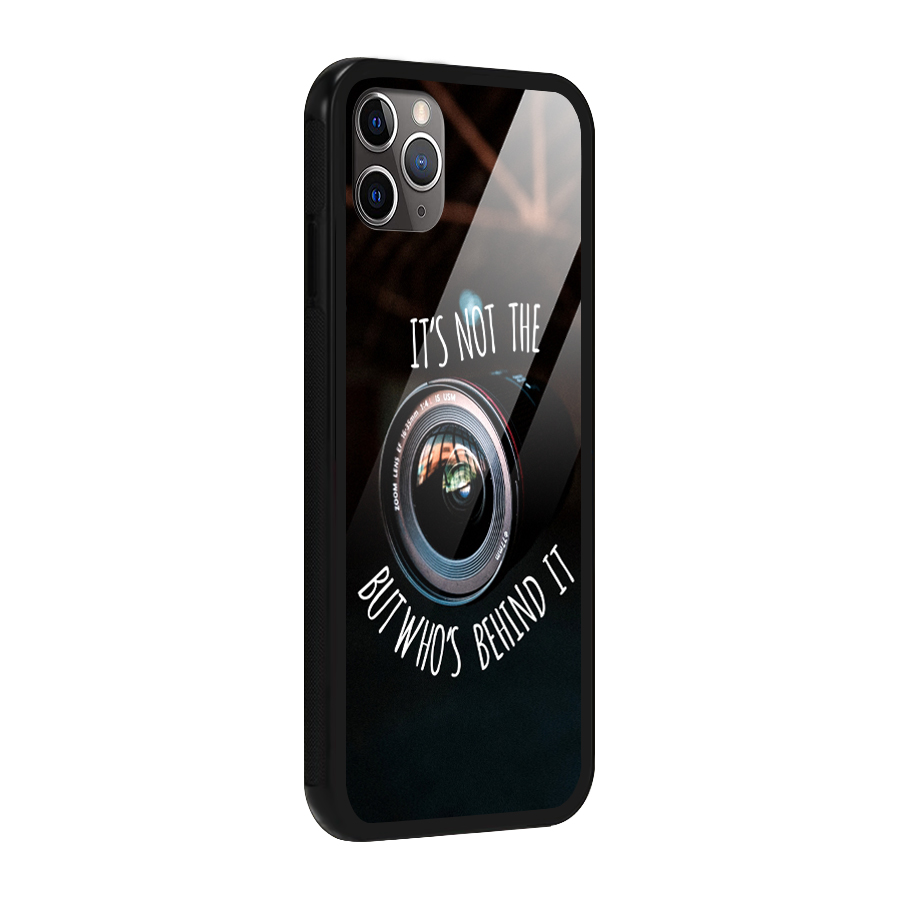 Camera Quote Glass Back Case for iPhone 11 Pro Max