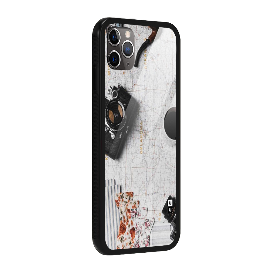 Camera Smoky Pipe Glass Back Case for iPhone 11 Pro Max