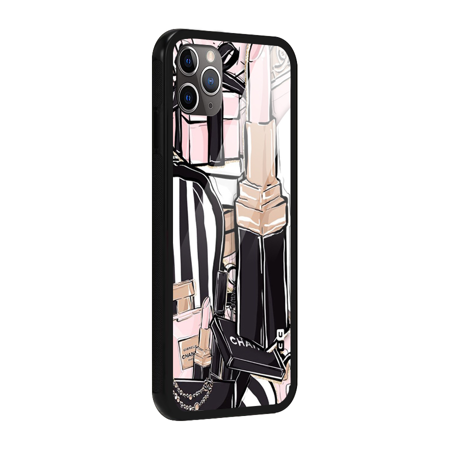 Class Girl Design Glass Back Case for iPhone 11 Pro Max