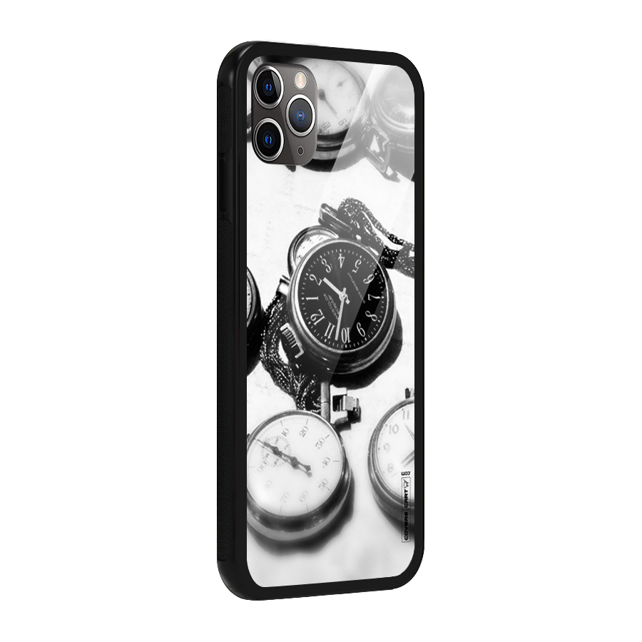 Clock Collection Glass Back Case for iPhone 11 Pro Max