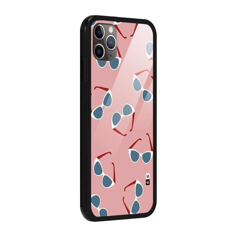 Cool Shades Pattern Glass Back Case for iPhone 11 Pro Max