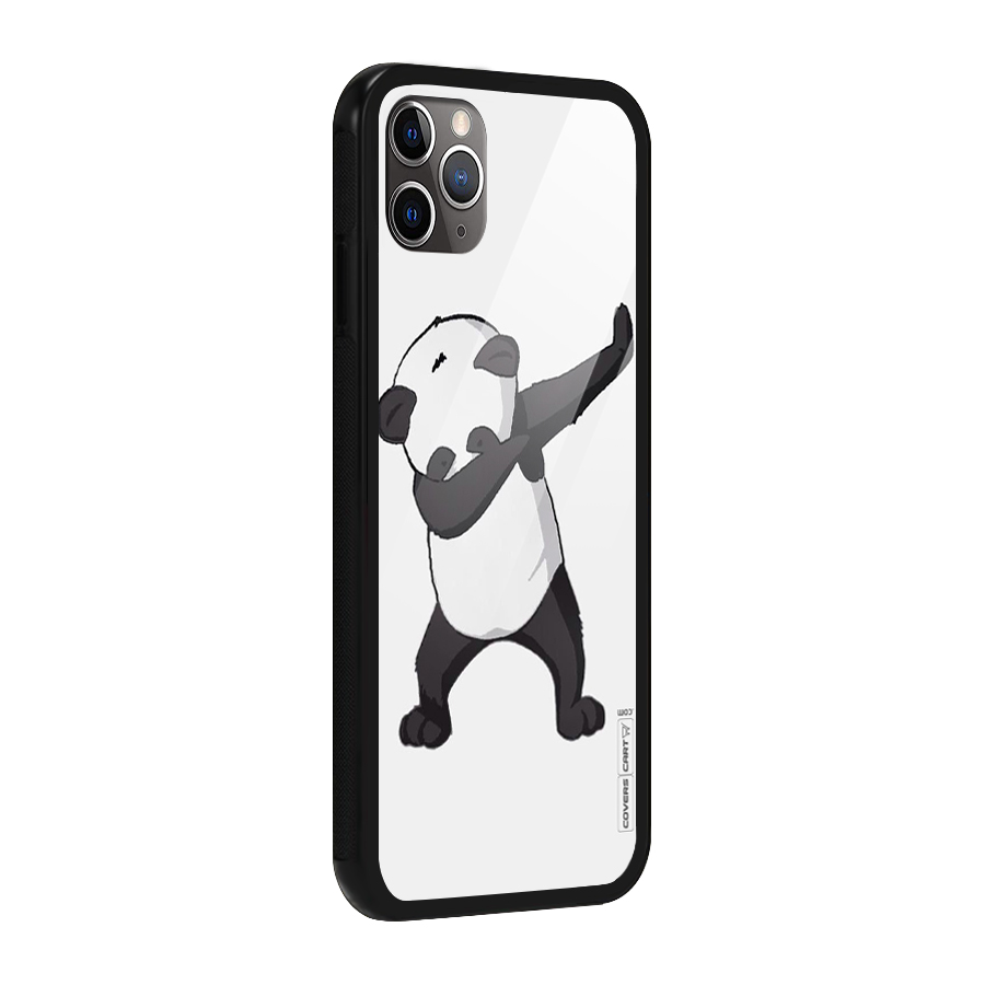 Dab Panda Shoot Glass Back Case for iPhone 11 Pro Max