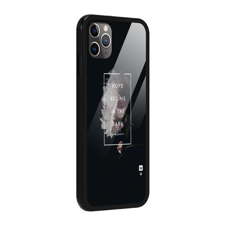 Dark Hope Glass Back Case for iPhone 11 Pro Max