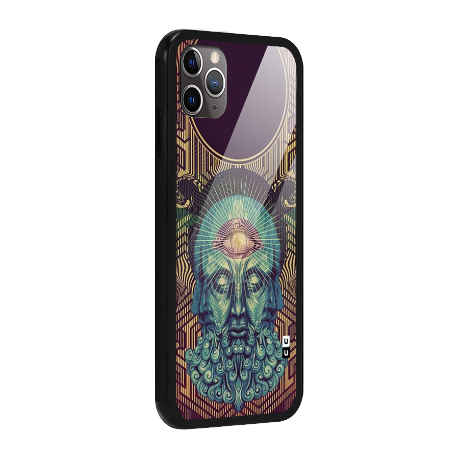Eye Design Glass Back Case for iPhone 11 Pro Max