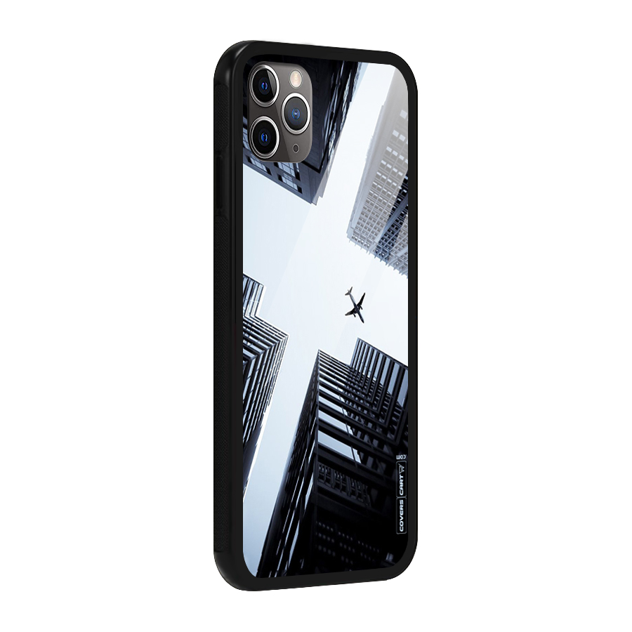 Fly Perspective Glass Back Case for iPhone 11 Pro Max