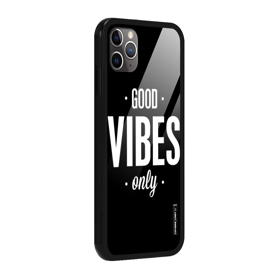 Just Vibes Glass Back Case for iPhone 11 Pro Max
