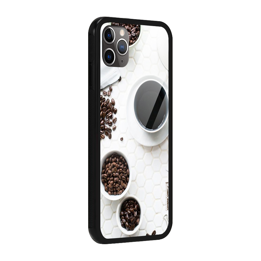Live Coffee Glass Back Case for iPhone 11 Pro Max
