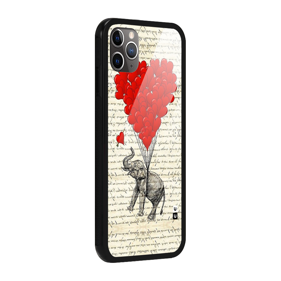 Love Weight Glass Back Case for iPhone 11 Pro Max