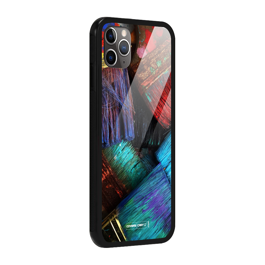 Magic Brushes Glass Back Case for iPhone 11 Pro Max