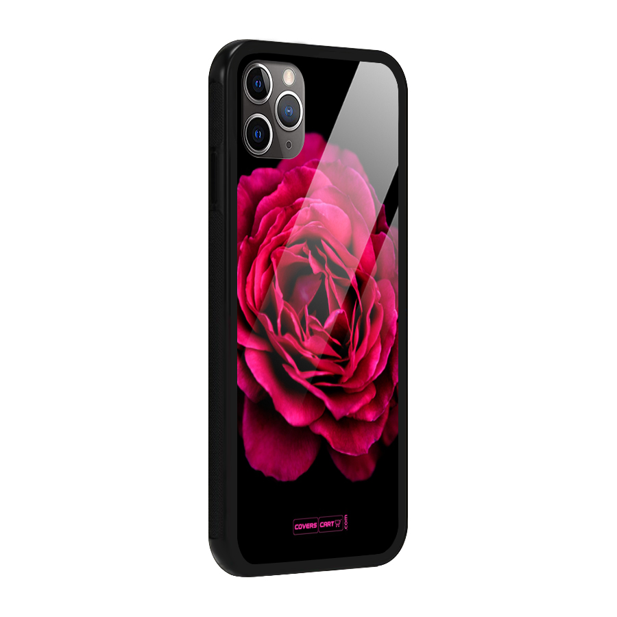 Magical Rose Glass Back Case for iPhone 11 Pro Max