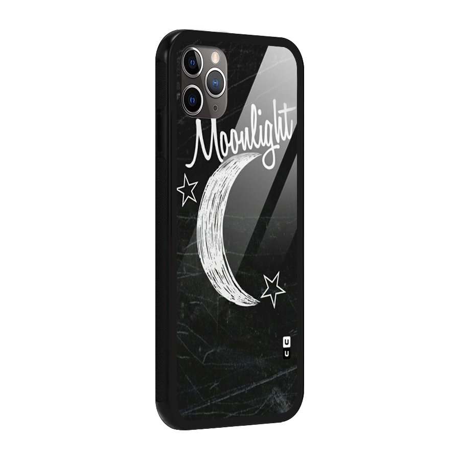 Moon Light Glass Back Case for iPhone 11 Pro Max