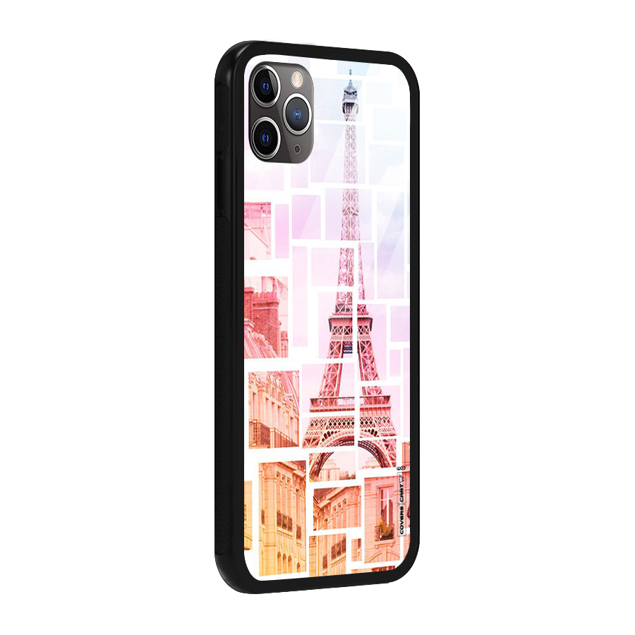 Mosiac City Glass Back Case for iPhone 11 Pro Max