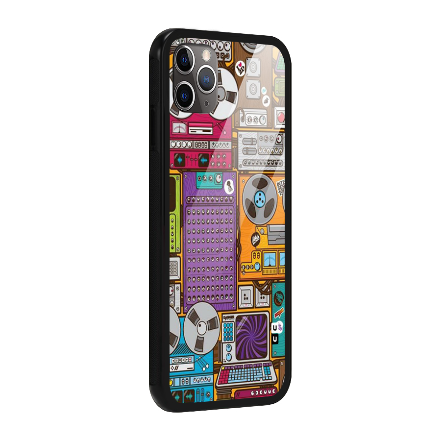 Music Decks Glass Back Case for iPhone 11 Pro Max