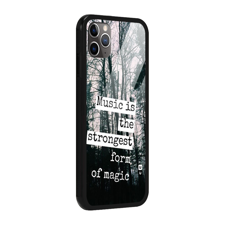 Music Magic Glass Back Case for iPhone 11 Pro Max