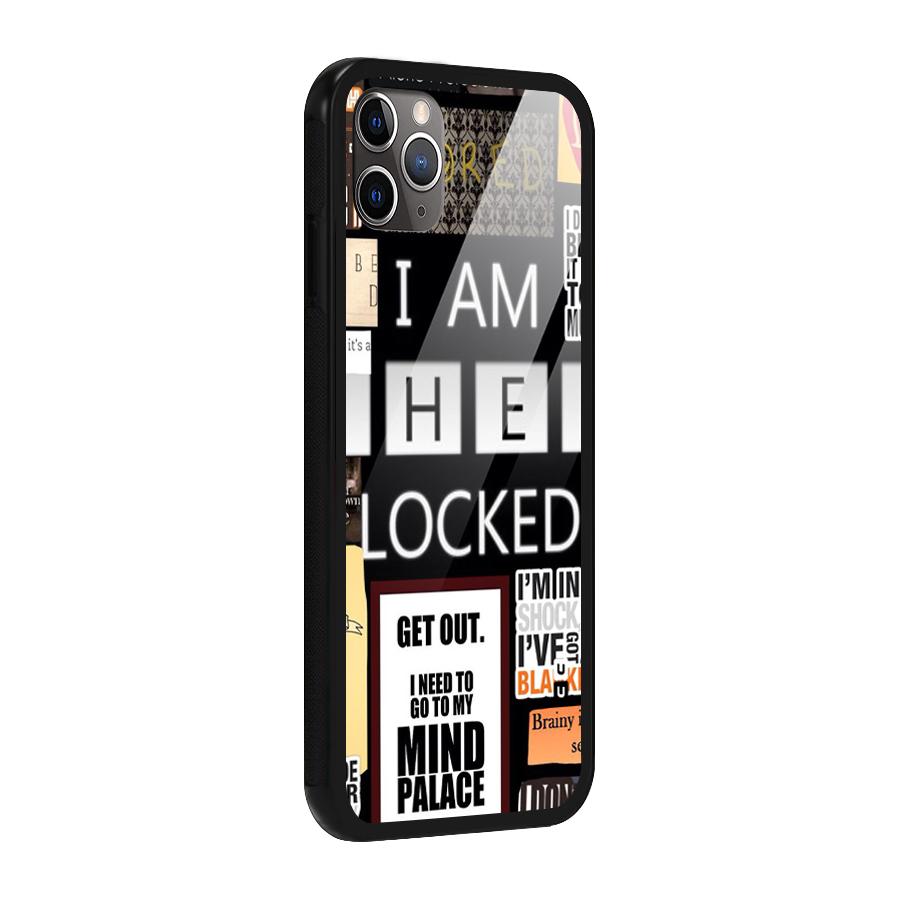 Mystery Pattern Glass Back Case for iPhone 11 Pro Max