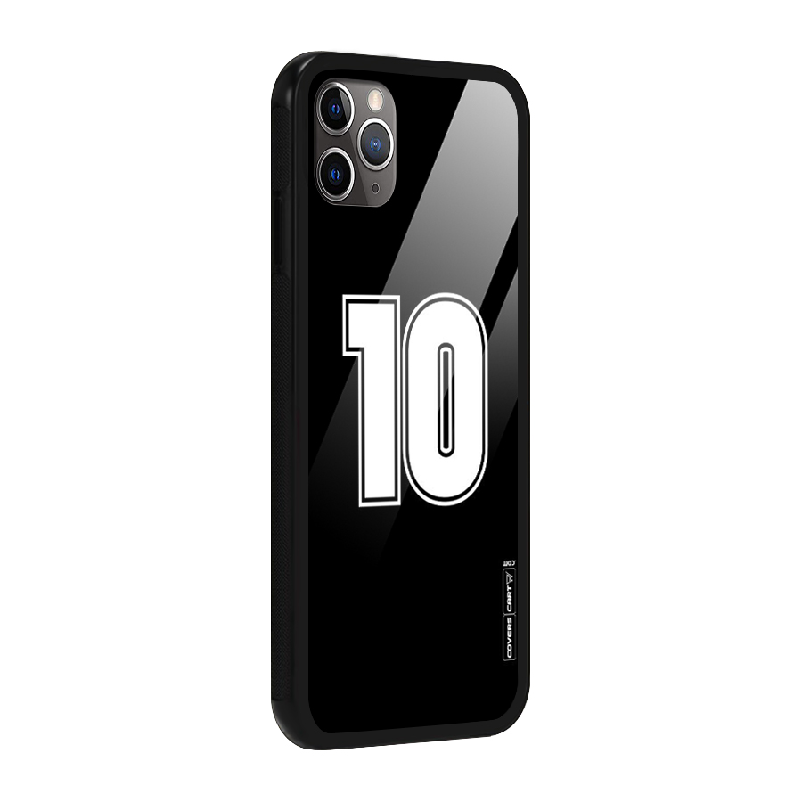 Number 10 Glass Back Case for iPhone 11 Pro Max