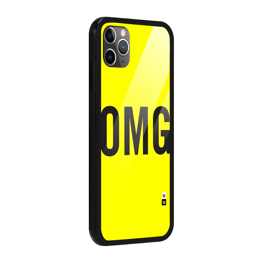 Oh My God Glass Back Case for iPhone 11 Pro Max