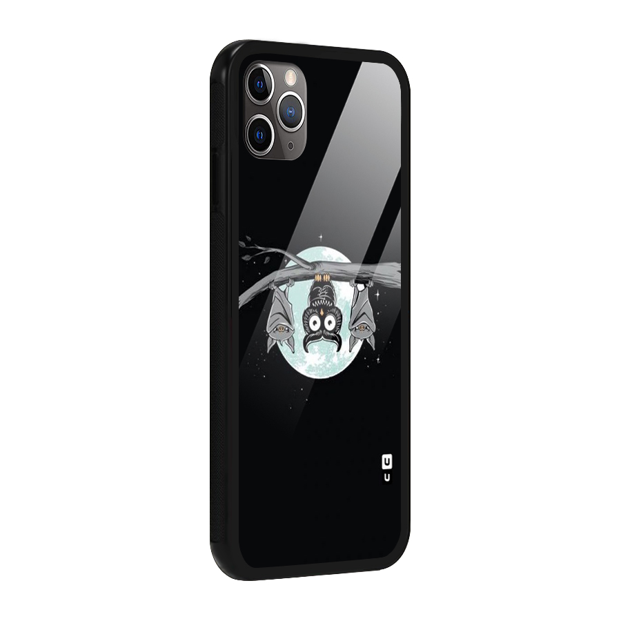 Owl Hanging Glass Back Case for iPhone 11 Pro Max
