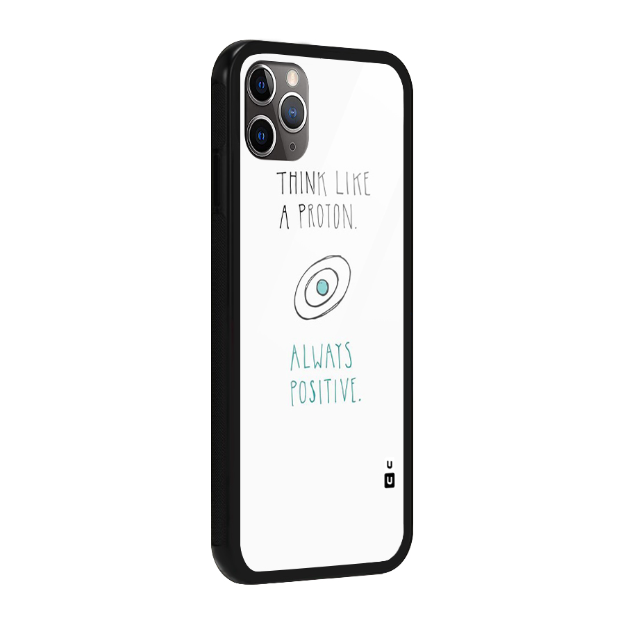 Proton Positive Glass Back Case for iPhone 11 Pro Max