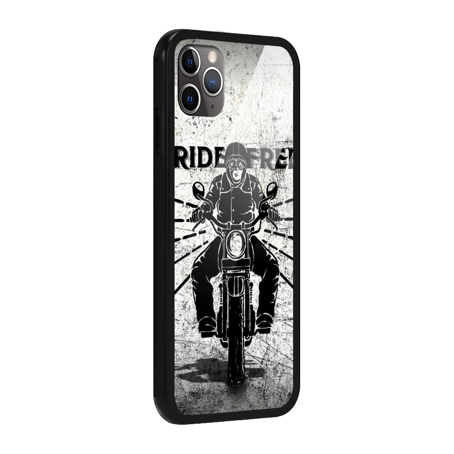 Ride Free Glass Back Case for iPhone 11 Pro Max