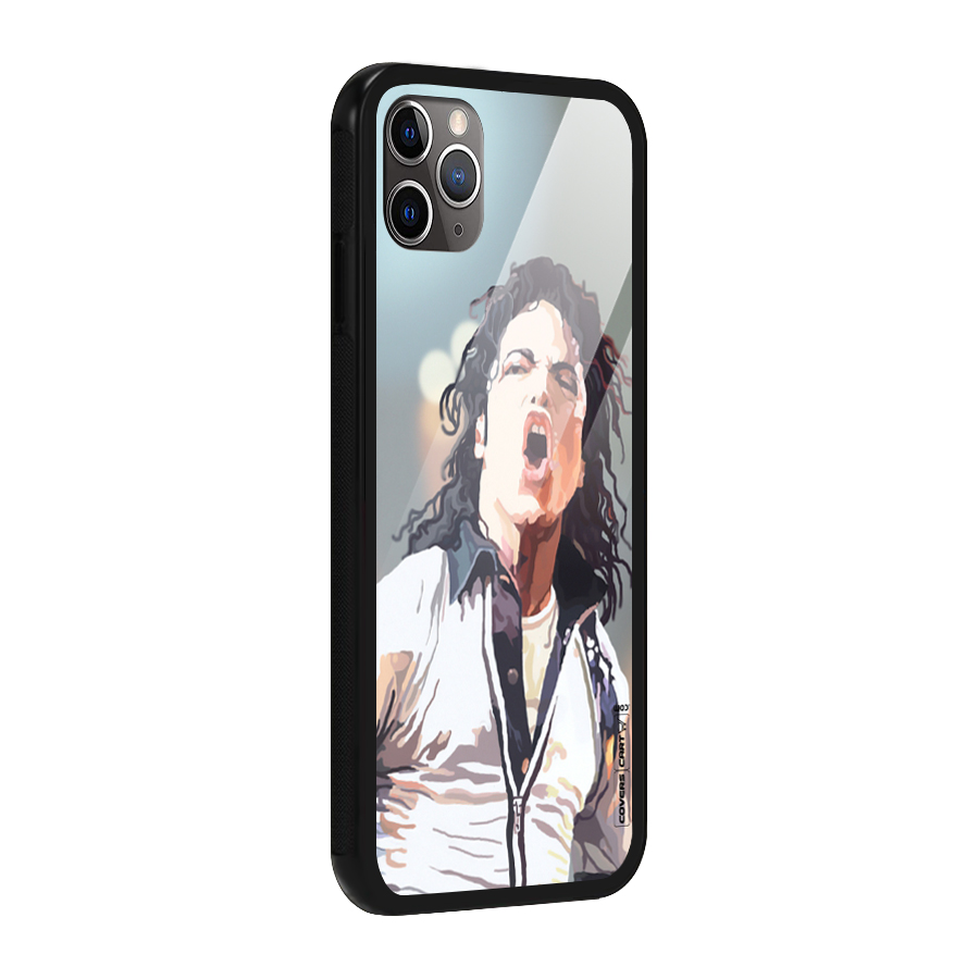 The Legend Michael Jackson Glass Back Case for iPhone 11 Pro Max