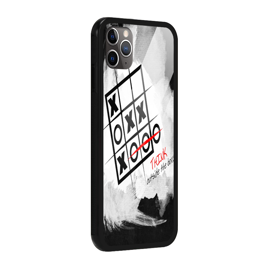 Think Box Glass Back Case for iPhone 11 Pro Max