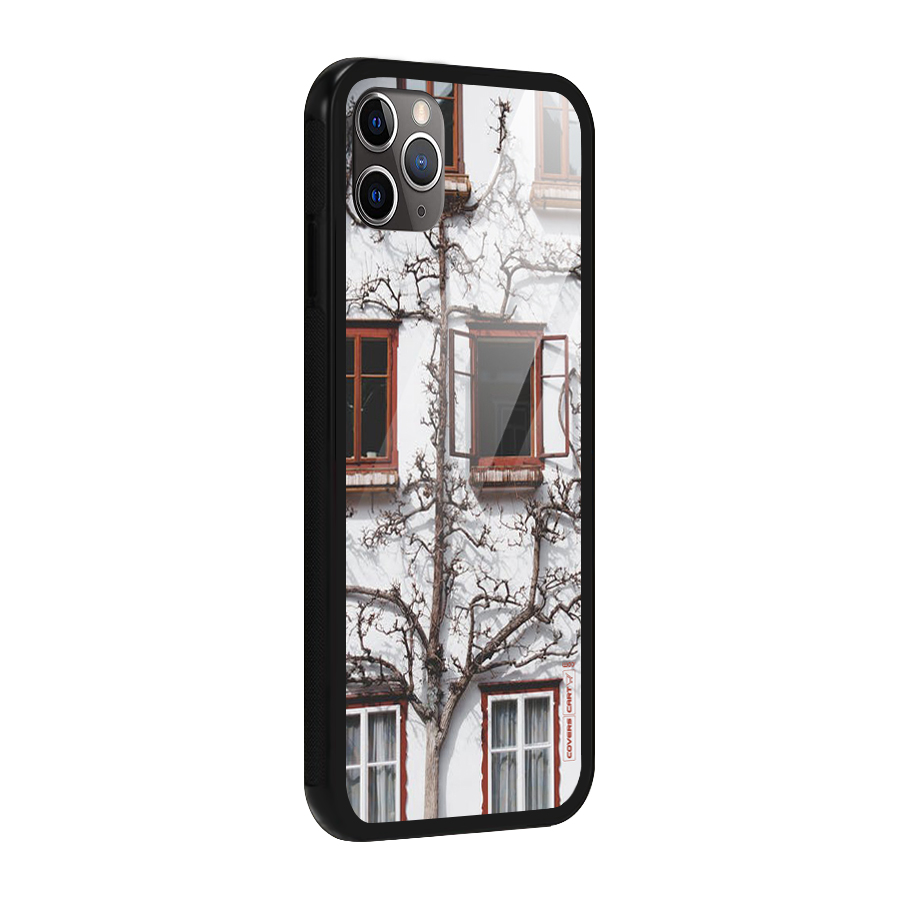 Tree House Glass Back Case for iPhone 11 Pro Max